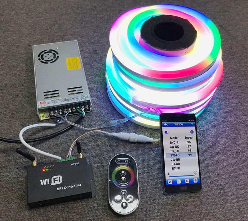 WF300 led controller wiring diagram